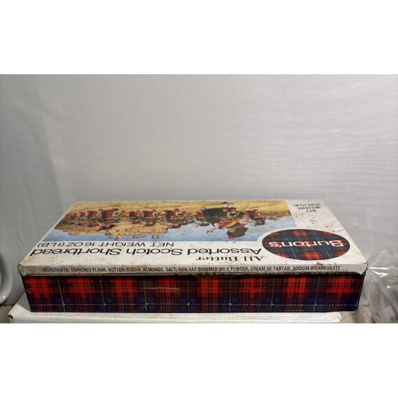 Burtons All Butter Assorted Scottish Shortbread Tin Scots Quard at Edinbourg Cas - Picture 5 of 12